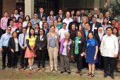 Photo de groupe du Forum international des politiques éducative de l'IIPE à Manille, Philippines en 2018.